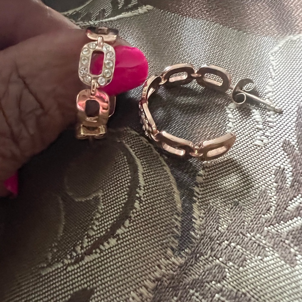 Coach Gold and Silver Earrings